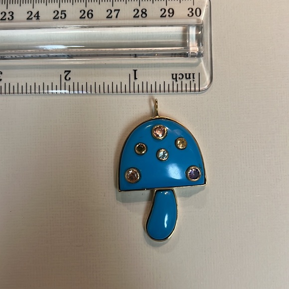 Brent Neale Look-alike Gemstone Mushroom- New with Tags - Picture 6 of 10